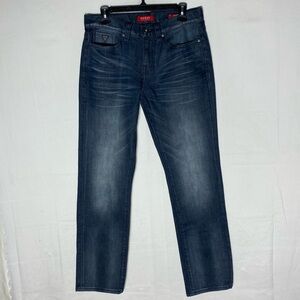 Guess Dark Wash Slim Straight Del Mar Fit Jeans 31x32